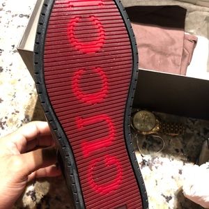 Size 10 men  Gucci high tops
